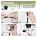 FALBAWR Citronella Torches Set of 6, 3-Prong Grounded Stake Outdoor Torches, 14.5 oz Garden Torches for Outside, 58 inch Outdoor Decorative Torch