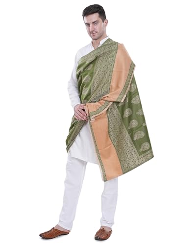 Image of Men's Kashmiri Wool Jamawar Shawl
