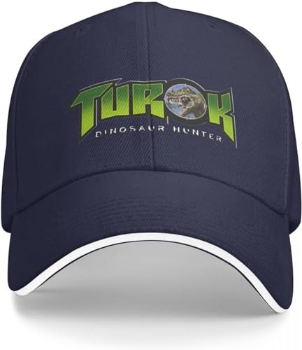 Baseballkappe Hip Hop Sonnenhut Turok: Dinosaurier-Jäger-Logo Baseballkappe Wanderhut Strand Cosplay Sonnenhut für Kinder Mädchen Hüte Herren