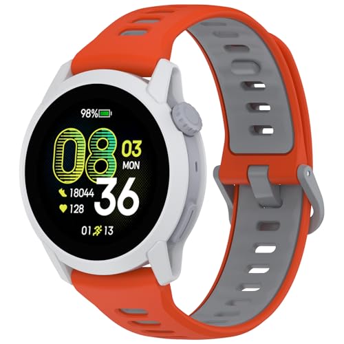 [LICHIFIT] for COROS PACE4�p�o���h 22MM�x���g �ւ��o���h �V���R���� �_�炩�� �ʋC�� �ϋv�� �X�|�[�c�o���h �A�N�Z�T���[�i�I�����W�O���[�j