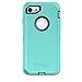 OtterBox DEFENDER SERIES Case for iPhone 7 (ONLY) - Frustration Free Packaging - BOREALIS (TEMPEST BLUE/AQUA MINT)