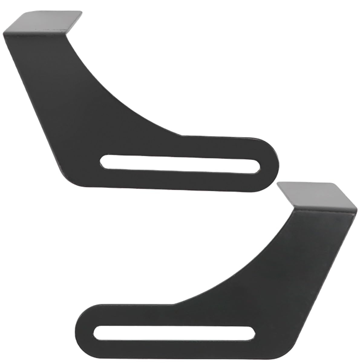 YOLUFER 2 Pcs Bench Grinder Protective Tool Rest 9.84 Inches Steel Bracket Tool Part Set for Bench Grinder Polisher, Black