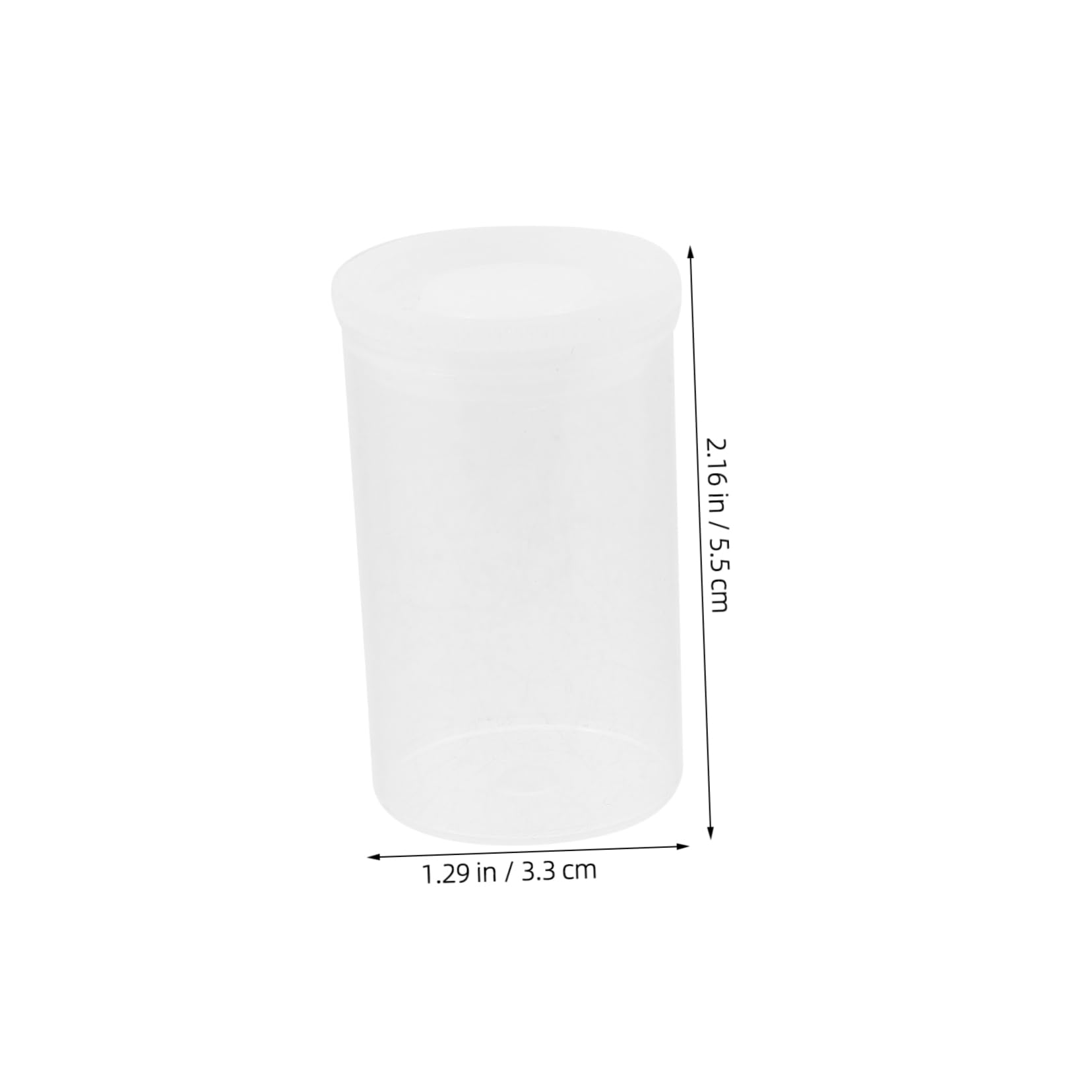Uonlytech 120pezzi Canister Per Pellicole Plastiche Con Coperchi Contenitori Per Film Fotografia e Attività All