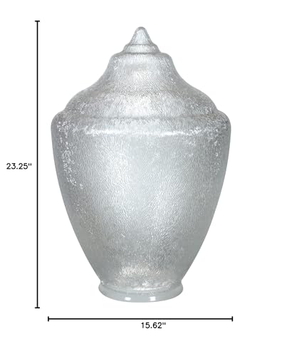 Image of KASTLITE FP199-8PCC Polycarbonate Clear Acorn with Fitter Neck | 23-1 /4 inch Height x 15-5 /8 inch Diameter x 7-11 /16 inch Outside Diameter Neck | Manufactured in the USA