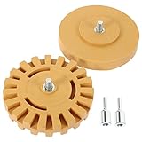 BESTonZON 2St Rad zum Entfernen von Gummi Zubehör für die Autoaufbereitung...