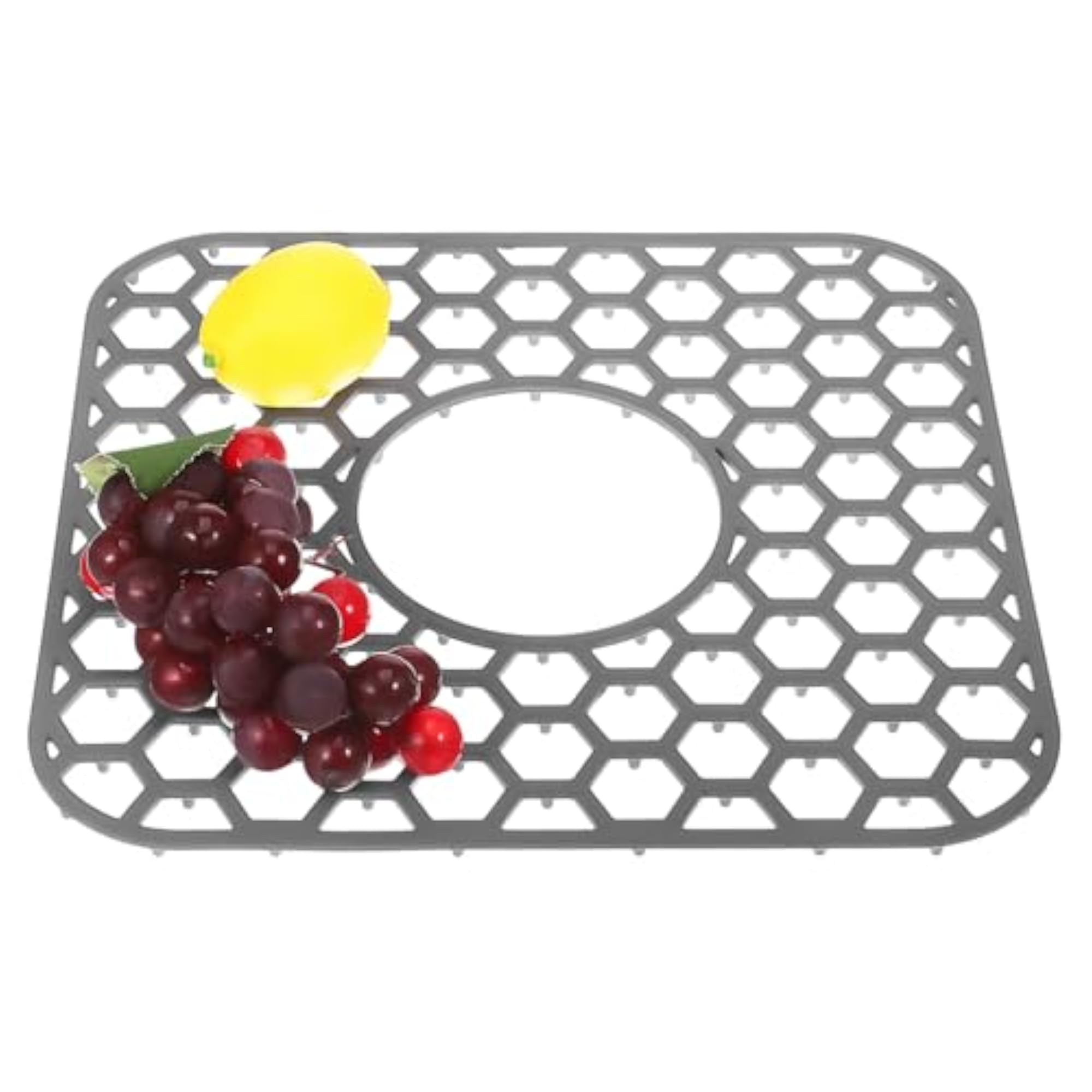 Silicone Dish Drying Mat for Kitchen Sink, Non-Slip Design