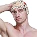susiyo Cat Mens Swim Caps Polyester Swimming Hat for Adult and Youth