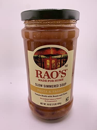 Rao's Homemade Soups Variety Pack Of 6 Flavors- Raos Tomato Basil Soup, Raos Italian Wedding Soup, Raos Chicken Noodle Soup, Raos Pasta Fagioli Soup, Vegetable Minestrone, And Chicken & Gnocchi #TOP2