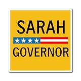 Sarah Huckabee Sanders Magnet Yellow Sarah Huckabee Sanders for Arkansas Governor Car Magnet Bumper Sticker USA Made