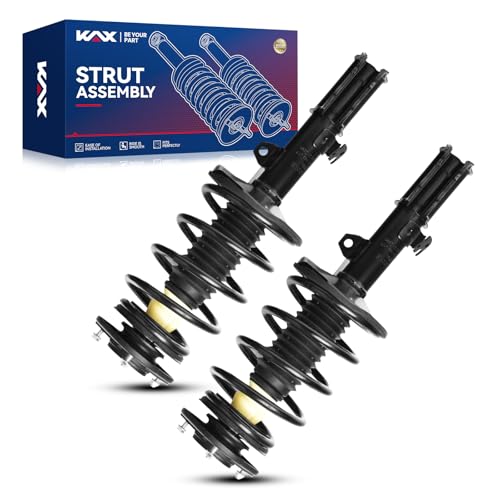 KAX Front Struts for Corolla 2003 2004 2005 2006 2007 2008 1.8L FWD, 2003-2008 Corolla Front Shocks Quick Complete Struts Assembly with Coil Spring Set of 2, Replace 172114 172115