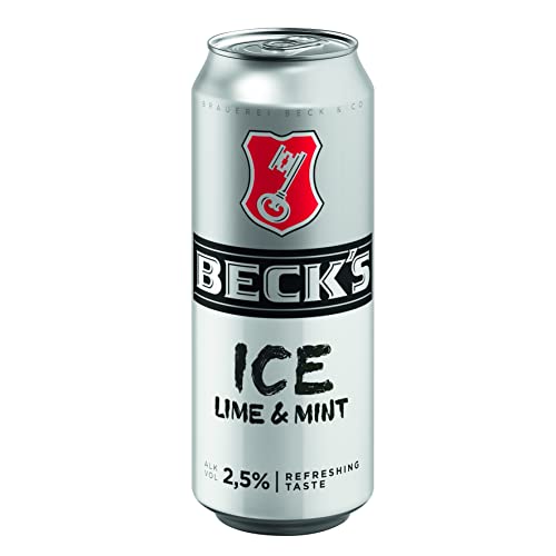 BECK'S Ice Lime & Mint Dosenbier EINWEG (24 x 0.5 l), Biermischgetränk - Image 3