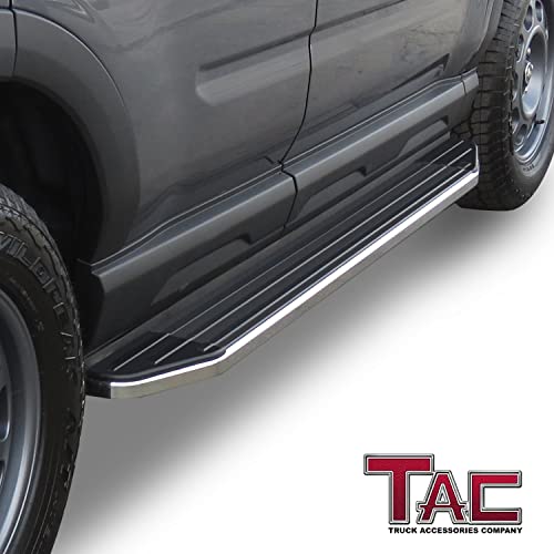 Estribos de aluminio 5.5'' para Ford Bronco Sport 2021-2026 miniatura 3