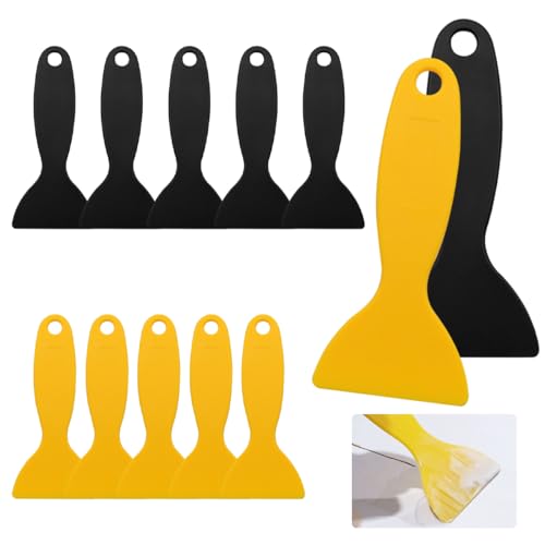 EXIN DEHCEN 12 Stück Plastikspachtel, 3D Druck Plastik Spachtel Kunststoff Spachtel Messer Set, Auto Spachtel Luftblasenentferner Aufkleber Installation Werkzeug für Füllen, Reparieren EXIN DEHCEN 12 Stück Plastikspachtel, 3D Druck Plastik Spachtel Kunststoff Spachtel Messer Set, Auto Spachtel Luftblasenentferner Aufkleber Installation Werkzeug für Füllen, Reparieren