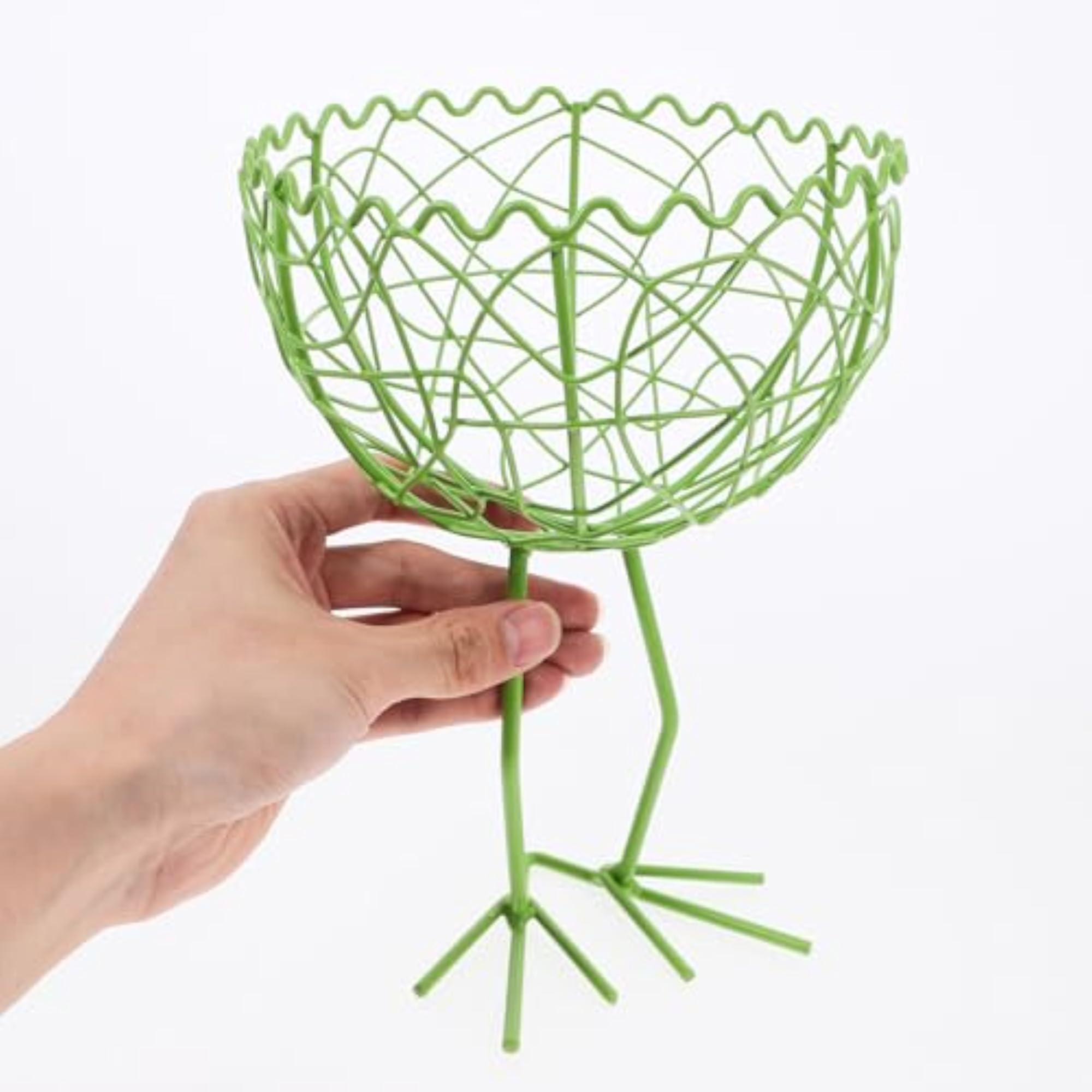 Wire Egg Basket and Reusable Fruit Holder, Iron Wire Mesh