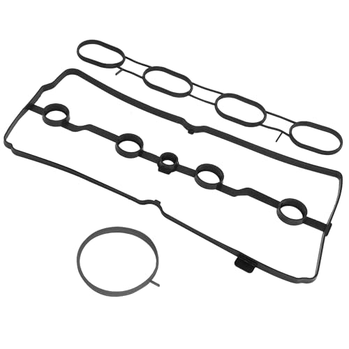 Image of 13270-5TA0A Valve Cover Gasket and Intake Manifold Gasket Kit Compatible with Nissan Altima Juke Rogue Sentre Versa NV200 for Iifiniti QX50 Replaces # 13270-ET000 14035-EL00A 16175-JA00A