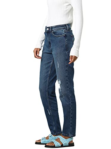 Image of ONLY Women's High Rise Straight Jeans