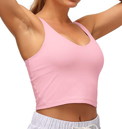 Women's Dragon Fit Longline Sports Bra with Adjustable Straps