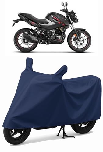 Image of CoverRide Heavy Duty Waterproof Scooty & Bike Cover for Hero Xtreme 125r - UV Resistant, Dustproof & Rain Protection, All-Weather Outdoor Cover for Bikes & Scooty with Buckle Straps