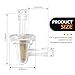 Polcatay 2 PCS Fuel Filter, 1/4