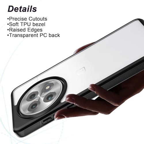 Coque de protection transparente antichoc pour OnePlus 13