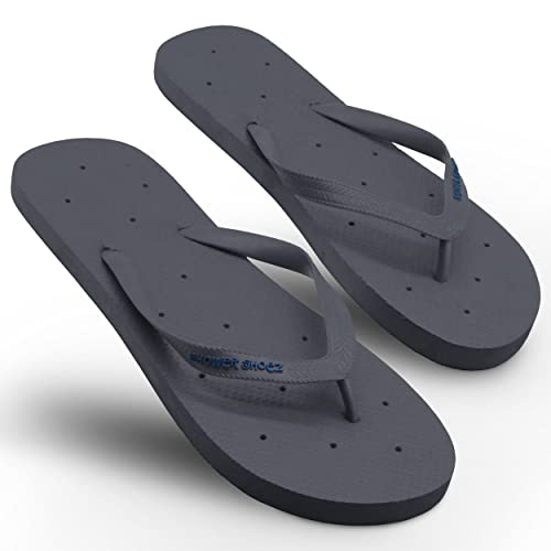 Image of Shower Shoez Men's Non-Slip Gym Pool Dorm Water Sandals Flip Flops