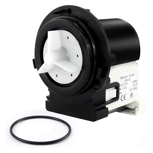 Moteur de pompe de vidange for lave-linge 4681EA2001T AP5328388, compatible avec Ken-more, compatible avec LG, remplace AP5328388