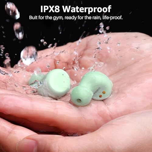Image of TOZO T6 Wireless Earbuds, Bluetooth 5.3 Ear Buds, Stereo Sound in Ear Headphones, 50 Hours Playtime, Wireless Charging Case, APP Customizable EQs, IPX8 Waterproof Earphones