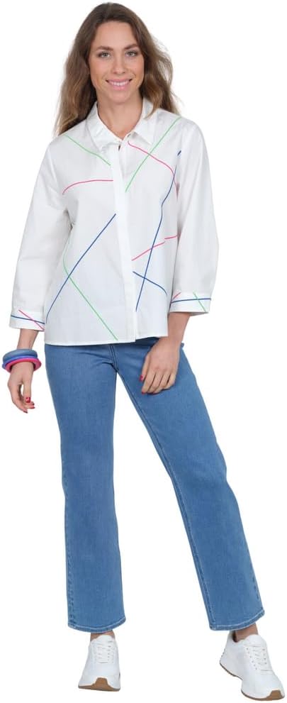 LIOR Women's High Rise Straight Leg Mom Jean Juno