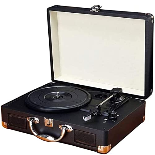 Tourne-Disque en Vinyle, Tourne-Disque à 3 Vitesses avec 2 Haut-parleurs stéréo intégrés, Aiguille de Rechange, Prend en… - Les Beatles, Paul McCartney, John Lennon, RIngo Starr, George Harrison Tourne-Disque en Vinyle, Tourne-Disque à 3 Vitesses avec 2 Haut-parleurs stéréo intégrés, Aiguille de Rechange, Prend en…