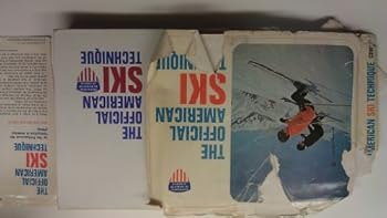 Hardcover The official American ski technique Book