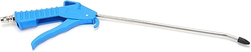 Miniatura 4 de 75-120PSI pistola de aire con boquilla larga, herramienta de limpieza neumática resistente de alta presión del acero inoxidable