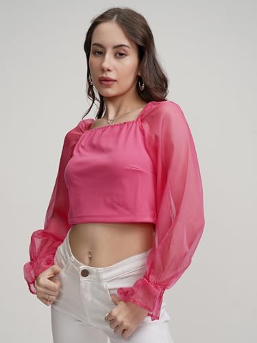 Image of Tokyo Talkies Women's Solid Regular Fit Shirt