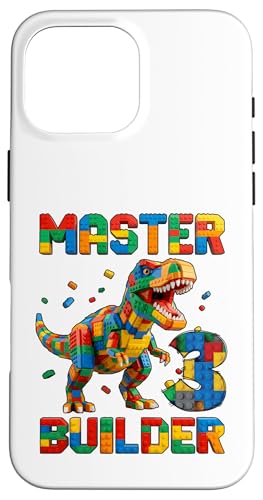3�΂̒a���� T-Rex Dino Master Builder �X�}�z�P�[�X iPhone 16 Pro Max �p