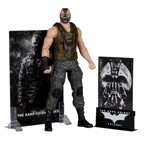McFarlane DC Multiverse Bane (The Dark Knight Rises) - Action Figure da 17,8 cm (edizione teatrale Deluxe) Giocattoli