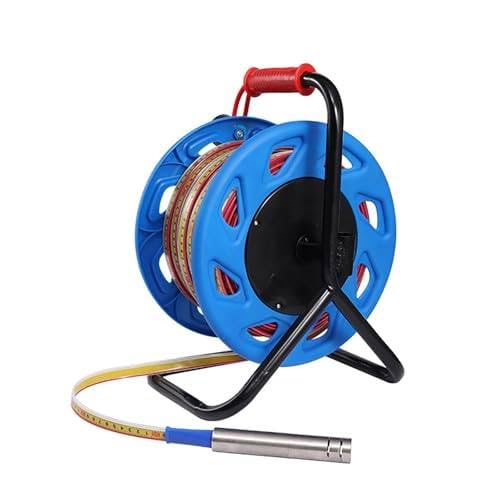 Compteur de niveau d'eau de forage 150m avec ruban en acier
