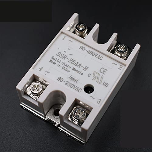 Relais à semi-conducteurs SSR-25AA-H 25A AC-AC pour régulateur