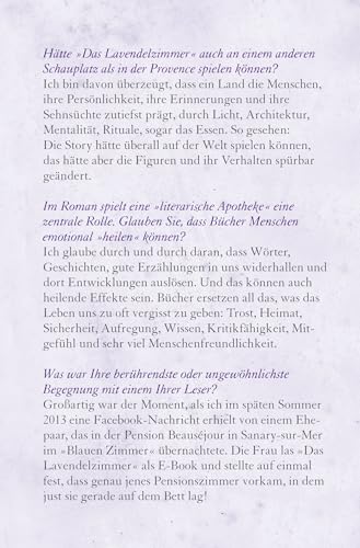 „Das Lavendelzimmer“ Roman von Nina George - 5