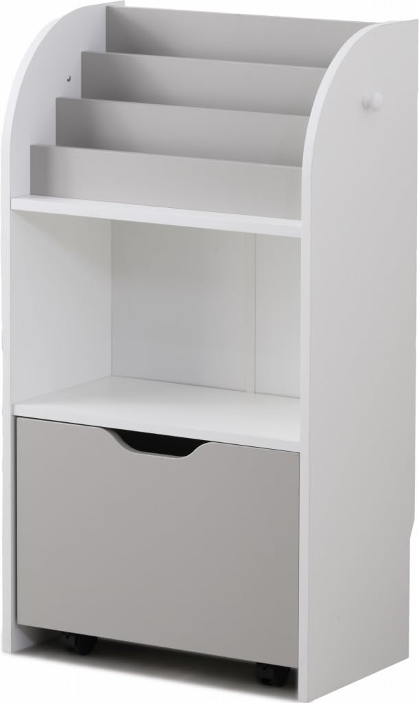 Amazon.co.jp: ワイエムワールド 絵本棚 引き出し1杯タイプ 00-100192