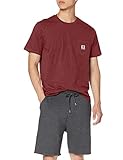 xlr element stock Crew neck Element Herren Tees Basic Pocket Label S, Port Heather, XL, N1SSG3