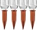 Plant Self-Watering Stakes for Indoor Outdoor Plants (4 Count) Terracotta Plant Watering Spikes for Recycled Wine Bottles to Water Plant at Home or on Vacation - Automatic Irrigation System for Plants