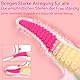 Tentakel Dildo Monster Dildo Oktopus, 20 CM Fantasy Dildo mit Starkem Saugnapf, Silikon Diloschwanz Analen und Vaginalen Stimulation, G-Punkt Massage Sexspielzeug für Die Frau und Männer, Anal Dildo