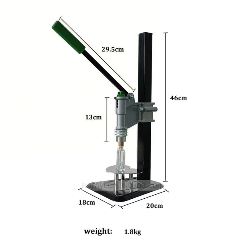 Machine de capsulage à presse pour fixer les bouchons de parfum de 13mm - 3