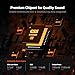 Fosi Audio SK02 DAC Amp Headphone Amplifier Desktop USB C to AUX Digital to Analog Audio Converter Adapter Preamp Optical to 3.5mm 4.4mm Balanced Combo for Home Audio System