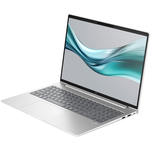 Image of HP Elitebook 665 G11 16 inch FHD+ Business Laptop Computer, 6-Core AMD Ryzen 5 7535U (Beat i5-1335U), 4GB DDR5 RAM, 512GB PCIe SSD, WiFi 6E, Backlit KB, Fingerprint Reader, Windows 11 Pro, Vent-Hear