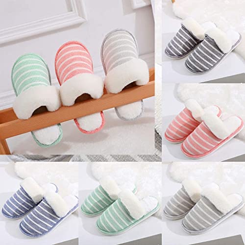 Image of INFISPACE Men and Women Winter Flip Flops Carpet Slippers for Bedrooms House Slippers