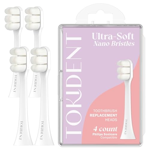 �E���g���\�t�g�u���V�w�b�h Philips Sonicare �d�����u���V�Ή� �q���Ȏ��Ǝ��s�p 10,000�{�̃E�F�[�u�J�b�g�i�m�ѕt�� 4�p�b�N �z���C�g