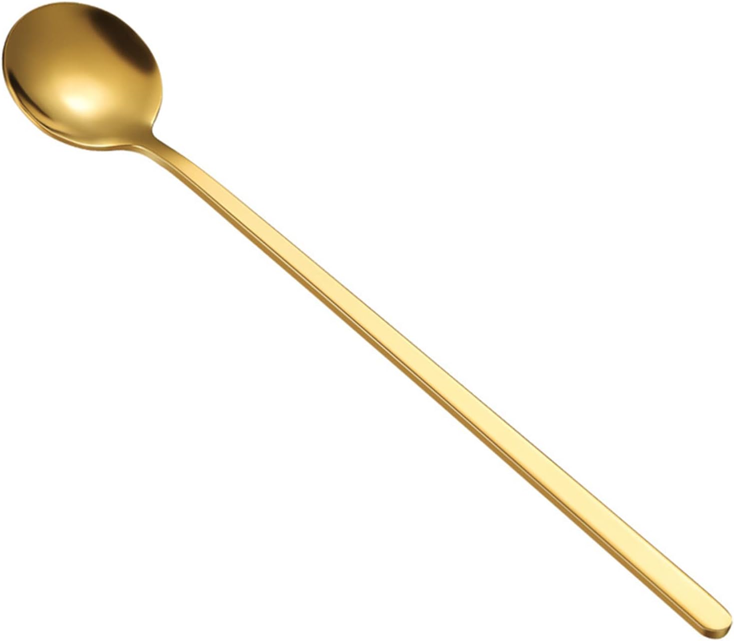 Teaspoon Ice Cream Spoon Cocktail Spoons Kitchen Ice Cream Stirring Wine Stirring Spoons Easy to Use