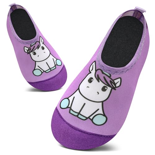 Image of Kids Water Shoes Girls Boys Outdoor Quick Dry Barefoot Aqua Socks for Toddler Sport Beach Swim Surf