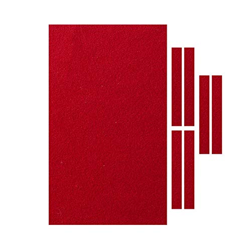 UXELY Billiard Cloth,Table Pad, Professional Pool Table Felt Fits Standard 9 Foot Table, Snooker Indoor Sports Game Table Cloth with Cushion Cloth Strip, for Bars, Clubs, Hotels