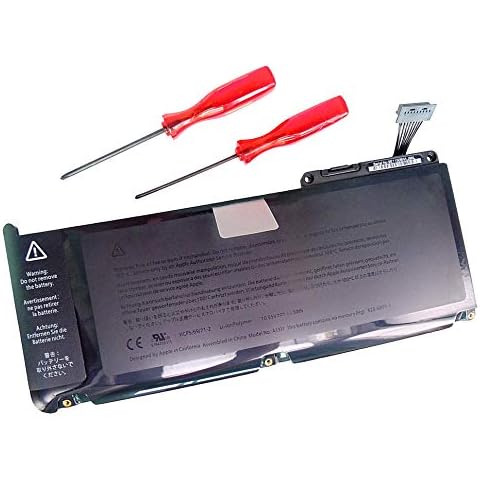 10.95V 63Wh Laptop Battery A1331 for Apple MacBook 13" A1331 A1342 End 2009 Version MacBook 6.1, Mid 2010 Version MacBook 7.1 for Apple MC516D/A MC207xx/A Cover